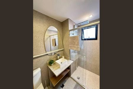 Banheiro de apartamento para alugar com 1 quarto, 38m² em Bela Vista, São Paulo
