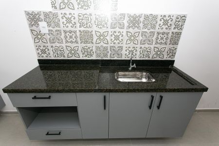 Cozinha de apartamento para alugar com 1 quarto, 50m² em Vila Gomes Cardim, São Paulo