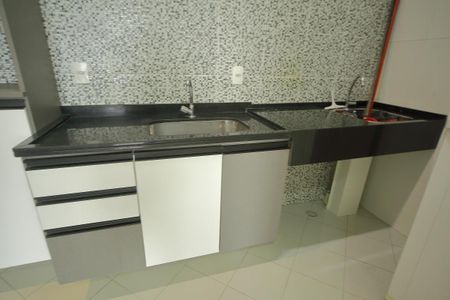 Studio para alugar com 43m², 1 quarto e 1 vagaCozinha -Área de serviço 