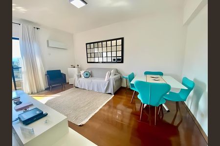 Sala de apartamento para alugar com 1 quarto, 57m² em Ponta da Praia, Santos