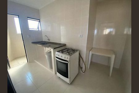 Cozinha de apartamento para alugar com 1 quarto, 57m² em Ponta da Praia, Santos