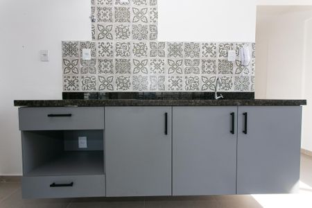 Cozinha - Armários de apartamento para alugar com 1 quarto, 58m² em Vila Gomes Cardim, São Paulo