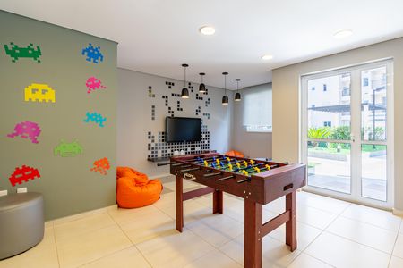 Apartamento para alugar com 76m², 2 quartos e 1 vaga Apartamento para alugar com 76m², 2 quartos e 1 vagaÁrea comum - Salão de jogos infantil