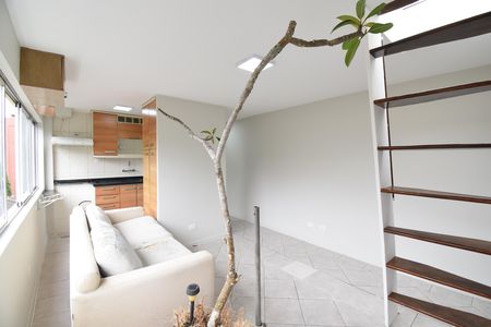 Sala/Cozinha de apartamento para alugar com 1 quarto, 89m² em Centro Cívico, Curitiba