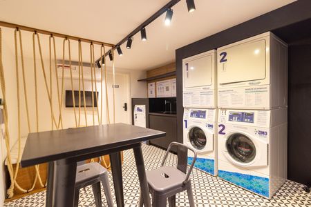 Studio à venda com 27m², 1 quarto e sem vagaÁrea comum - Lavanderia