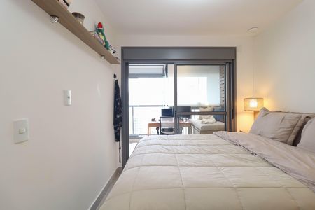 Suíte de apartamento à venda com 1 quarto, 52m² em Vila Anglo Brasileira, São Paulo