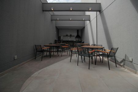 Área comum - Churrasqueira de apartamento à venda com 1 quarto, 52m² em Vila Anglo Brasileira, São Paulo