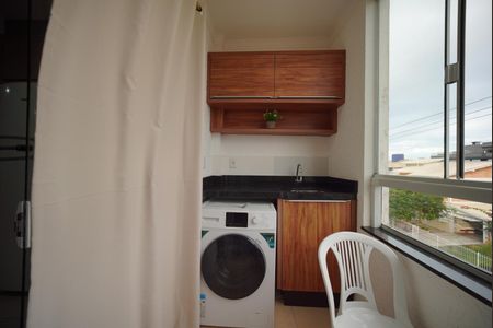 Varanda da Sala de apartamento para alugar com 2 quartos, 68m² em Ingleses do Rio Vermelho, Florianópolis