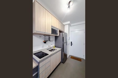 Studio para alugar com 25m², 1 quarto e sem vaga Studio para alugar com 25m², 1 quarto e sem vagaCozinha