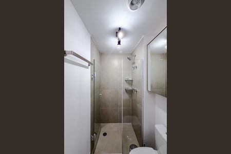 Studio para alugar com 25m², 1 quarto e sem vaga Studio para alugar com 25m², 1 quarto e sem vagaBanheiro