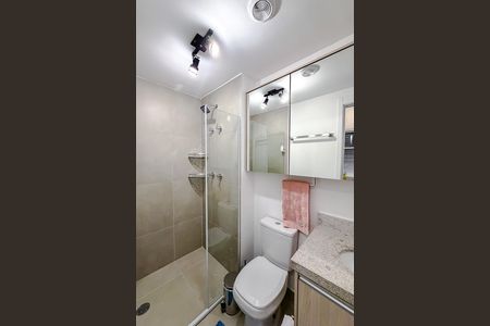 Studio para alugar com 25m², 1 quarto e sem vaga Studio para alugar com 25m², 1 quarto e sem vagaBanheiro