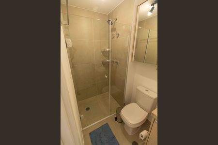 Studio para alugar com 25m², 0 quarto e sem vaga Studio para alugar com 25m², 0 quarto e sem vagaBanheiro