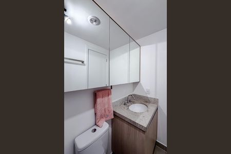 Studio para alugar com 25m², 1 quarto e sem vaga Studio para alugar com 25m², 1 quarto e sem vagaBanheiro