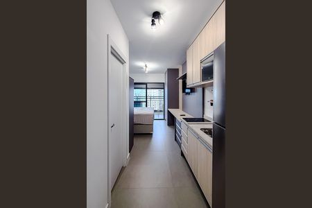 Studio para alugar com 25m², 1 quarto e sem vaga Studio para alugar com 25m², 1 quarto e sem vagaCozinha