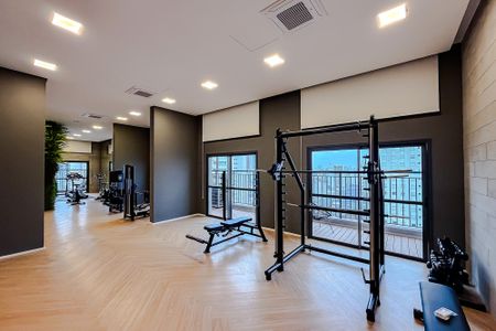 Studio para alugar com 25m², 1 quarto e sem vaga Studio para alugar com 25m², 1 quarto e sem vagaÁrea comum - Academia