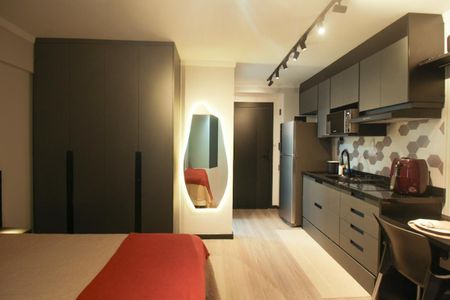 Apartamento para alugar com 26m², 1 quarto e sem vaga Apartamento para alugar com 26m², 1 quarto e sem vagaStudio