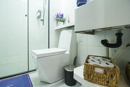 Apartamento para alugar com 26m², 1 quarto e sem vaga Apartamento para alugar com 26m², 1 quarto e sem vagaBanheiro