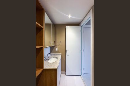 Studio para alugar com 29m², 1 quarto e sem vaga Studio para alugar com 29m², 1 quarto e sem vagaBanheiro da Suíte