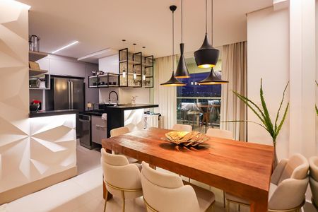 Apartamento para alugar com 90m², 2 quartos e 2 vagas Apartamento para alugar com 90m², 2 quartos e 2 vagasSala de Jantar