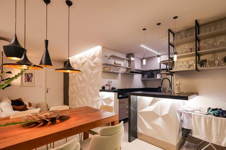 Apartamento para alugar com 90m², 2 quartos e 2 vagas Apartamento para alugar com 90m², 2 quartos e 2 vagasSala de Jantar