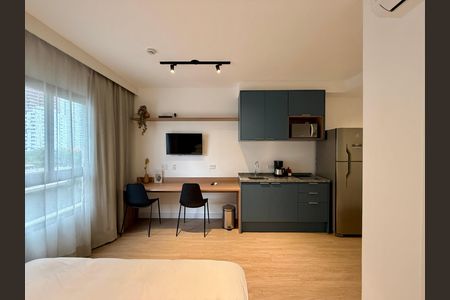 Studio para alugar com 25m², 1 quarto e sem vaga Studio para alugar com 25m², 1 quarto e sem vagaQuarto