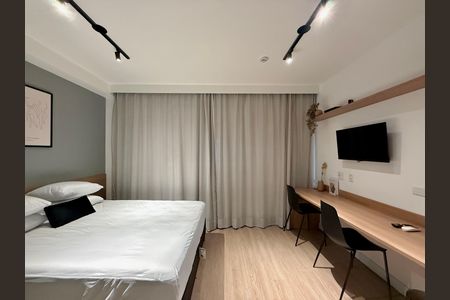 Studio para alugar com 25m², 1 quarto e sem vaga Studio para alugar com 25m², 1 quarto e sem vagaQuarto