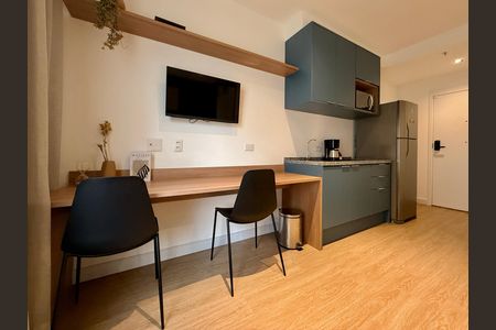 Studio para alugar com 25m², 1 quarto e sem vaga Studio para alugar com 25m², 1 quarto e sem vagaQuarto