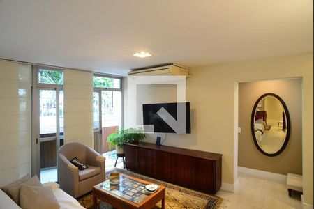 Sala de apartamento para alugar com 5 quartos, 300m² em Barra da Tijuca, Rio de Janeiro
