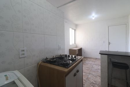 Cozinha de apartamento para alugar com 2 quartos, 38m² em Liberdade, Novo Hamburgo