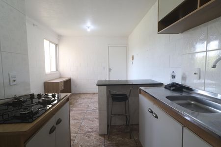 Cozinha de apartamento para alugar com 2 quartos, 38m² em Liberdade, Novo Hamburgo
