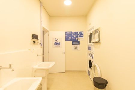 Studio para alugar com 35m², 1 quarto e 1 vaga Studio para alugar com 35m², 1 quarto e 1 vagaLavanderia