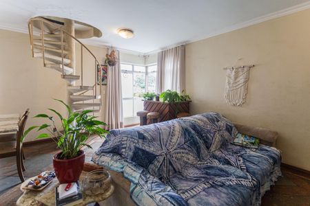 Sala 1 de apartamento à venda com 3 quartos, 180m² em Santo Antônio, Belo Horizonte