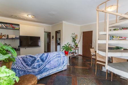 Sala 1 de apartamento à venda com 3 quartos, 180m² em Santo Antônio, Belo Horizonte