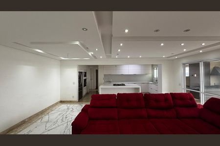 Sala de apartamento para alugar com 3 quartos, 163m² em Vila Gilda, Santo André