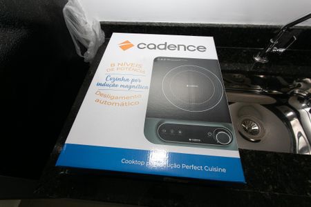 Cozinha - Cooktop de apartamento para alugar com 1 quarto, 35m² em Santana, São Paulo