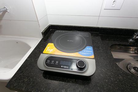 Apartamento para alugar com 35m², 1 quarto e sem vaga Apartamento para alugar com 35m², 1 quarto e sem vagaCozinha - Cooktop