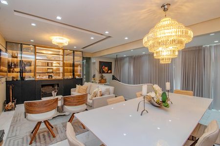 Sala de apartamento à venda com 3 quartos, 112m² em Jardim do Salso, Porto Alegre