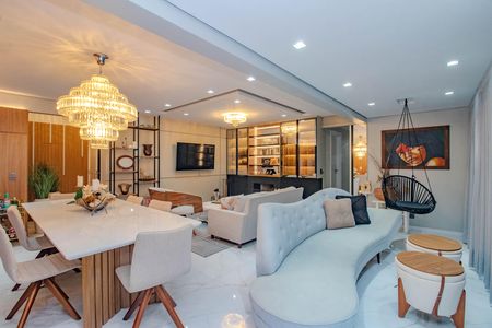 Sala de apartamento à venda com 3 quartos, 112m² em Jardim do Salso, Porto Alegre