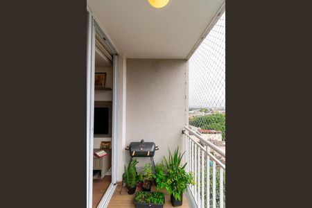 Varanda da Sala de apartamento à venda com 3 quartos, 59m² em Jardim Guairaca, São Paulo