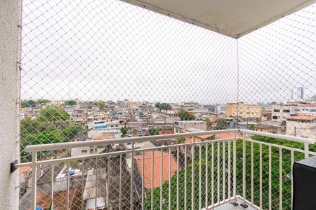Varanda da Sala de apartamento à venda com 3 quartos, 59m² em Jardim Guairaca, São Paulo