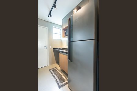 Cozinha de kitnet/studio à venda com 1 quarto, 28m² em Bosque, Campinas