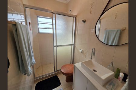 Banheiro do Quarto 1 de apartamento para alugar com 1 quarto, 48m² em Aviação, Praia Grande