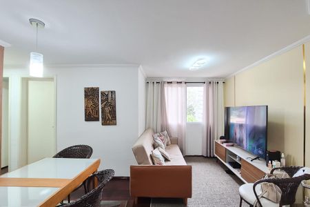 Sala de apartamento para alugar com 3 quartos, 57m² em Demarchi, São Bernardo do Campo