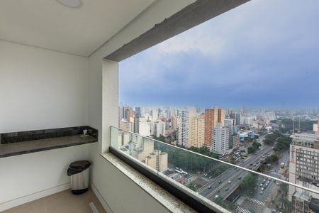 Vista da Varanda da Sala de kitnet/studio para alugar com 1 quarto, 48m² em Centro, Campinas