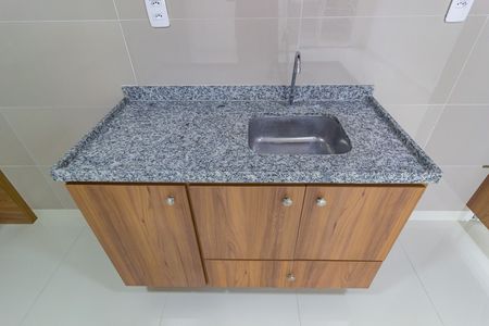 Apartamento para alugar com 45m², 2 quartos e sem vaga Apartamento para alugar com 45m², 2 quartos e sem vagaDetalhe - Cozinha