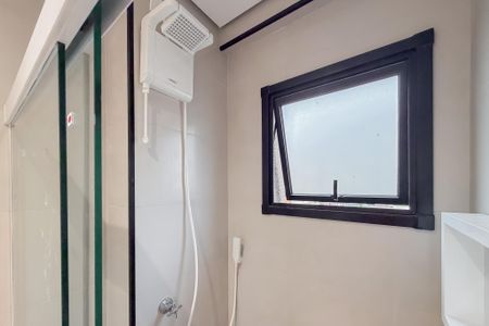 Studio à venda com 27m², 1 quarto e sem vaga Studio à venda com 27m², 1 quarto e sem vagaBanheiro