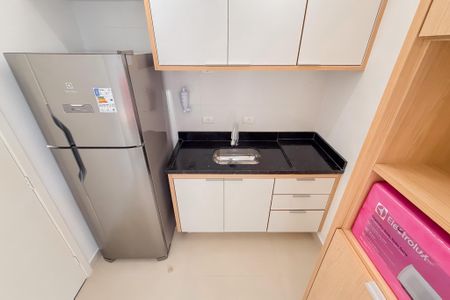 Studio à venda com 27m², 1 quarto e sem vaga Studio à venda com 27m², 1 quarto e sem vagaCozinha