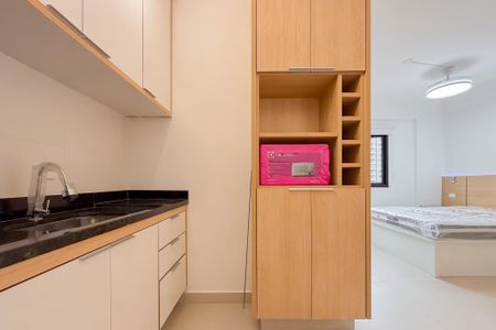 Studio à venda com 27m², 1 quarto e sem vaga Studio à venda com 27m², 1 quarto e sem vagaCozinha
