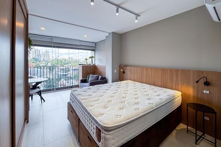Studio para alugar com 28m², 1 quarto e sem vaga