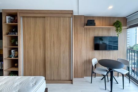 Studio para alugar com 28m², 1 quarto e sem vaga